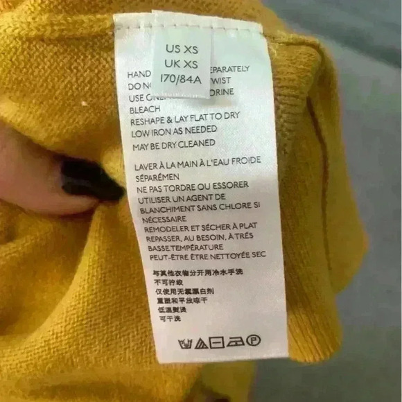 Anthropologie 100% Merino wool woman’s sweater NWT.  size S - Picture 9 of 10